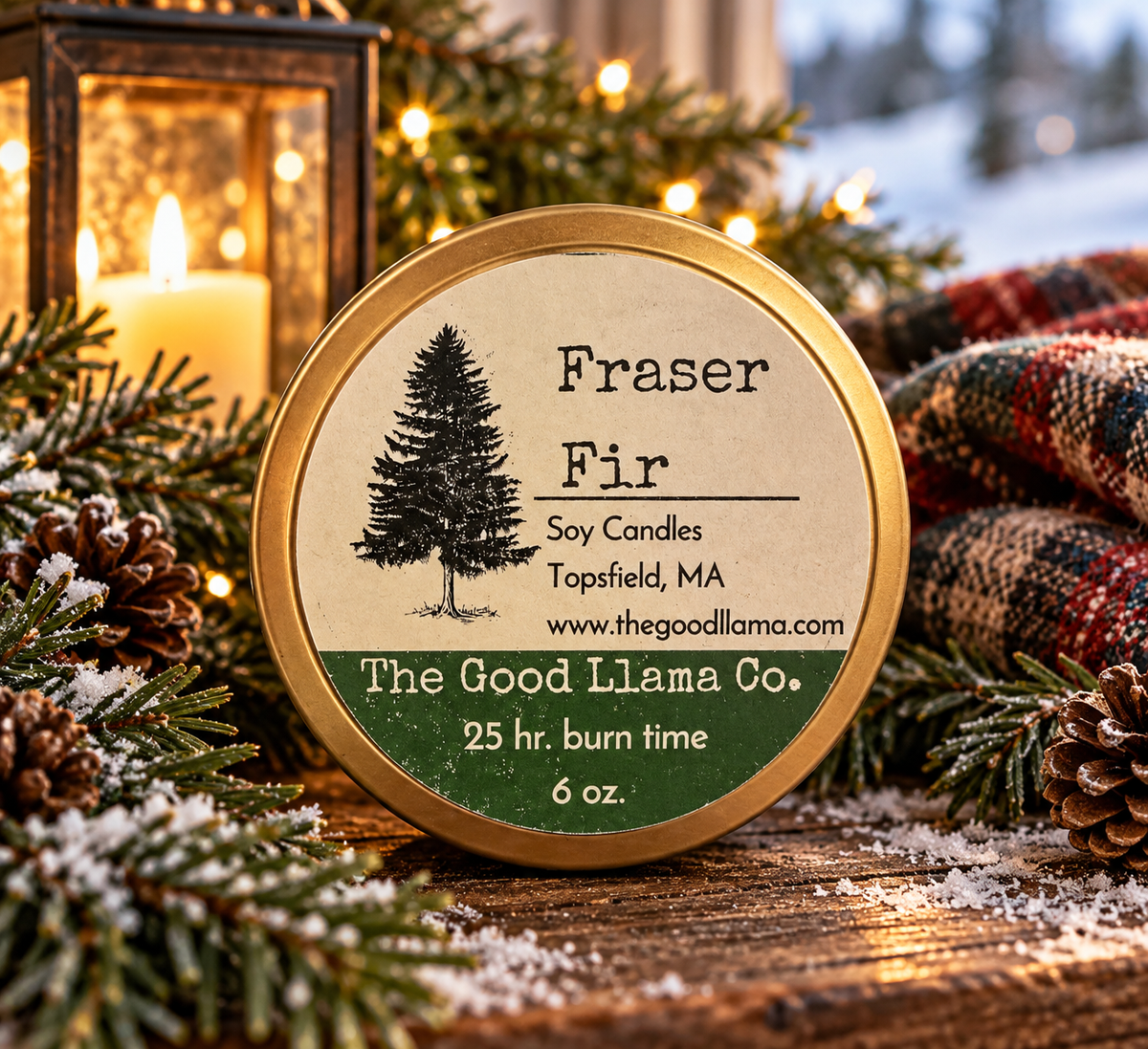 Fraser Fir 6 oz. Tin