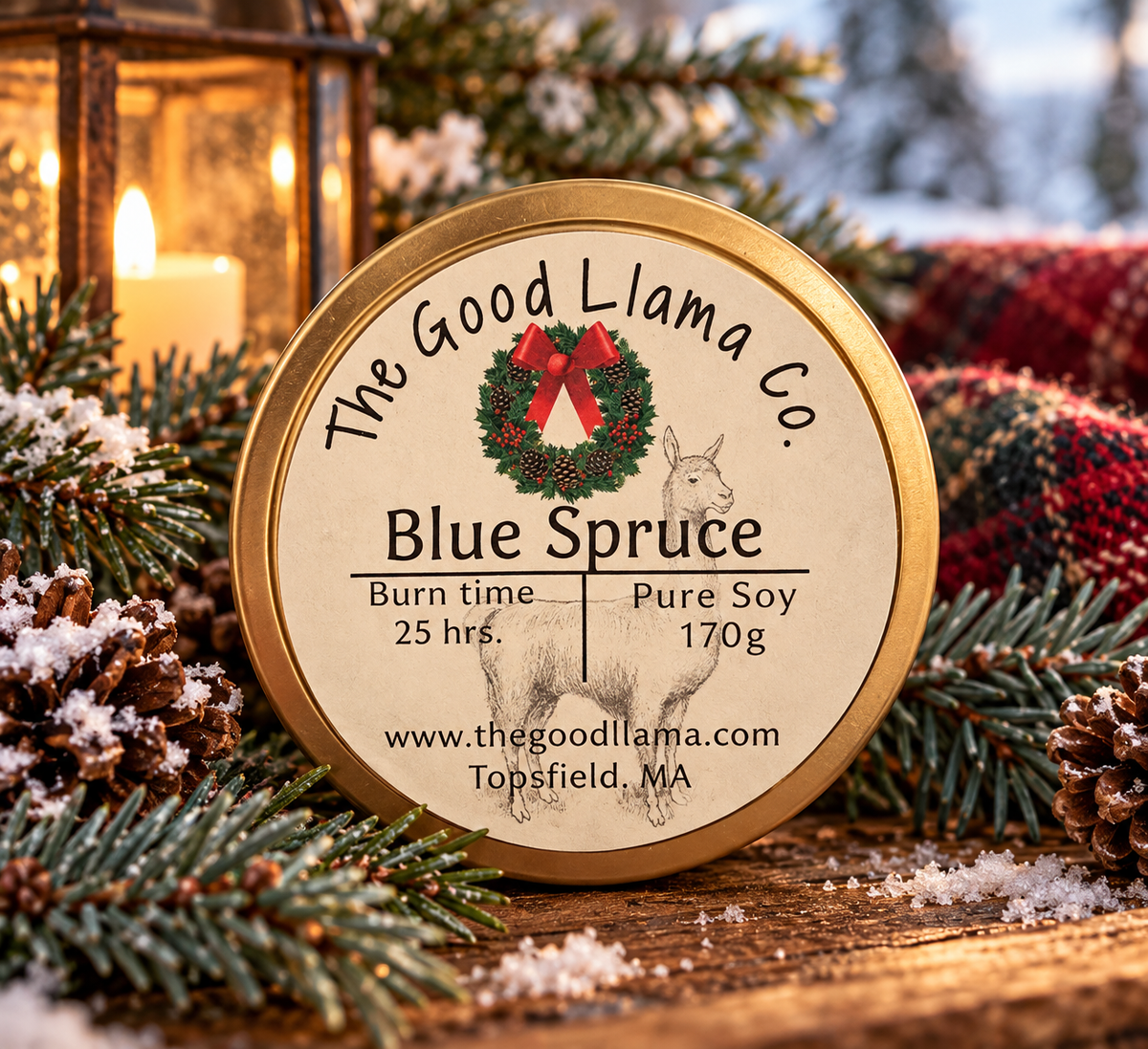 Blue Spruce 6 oz. Tin