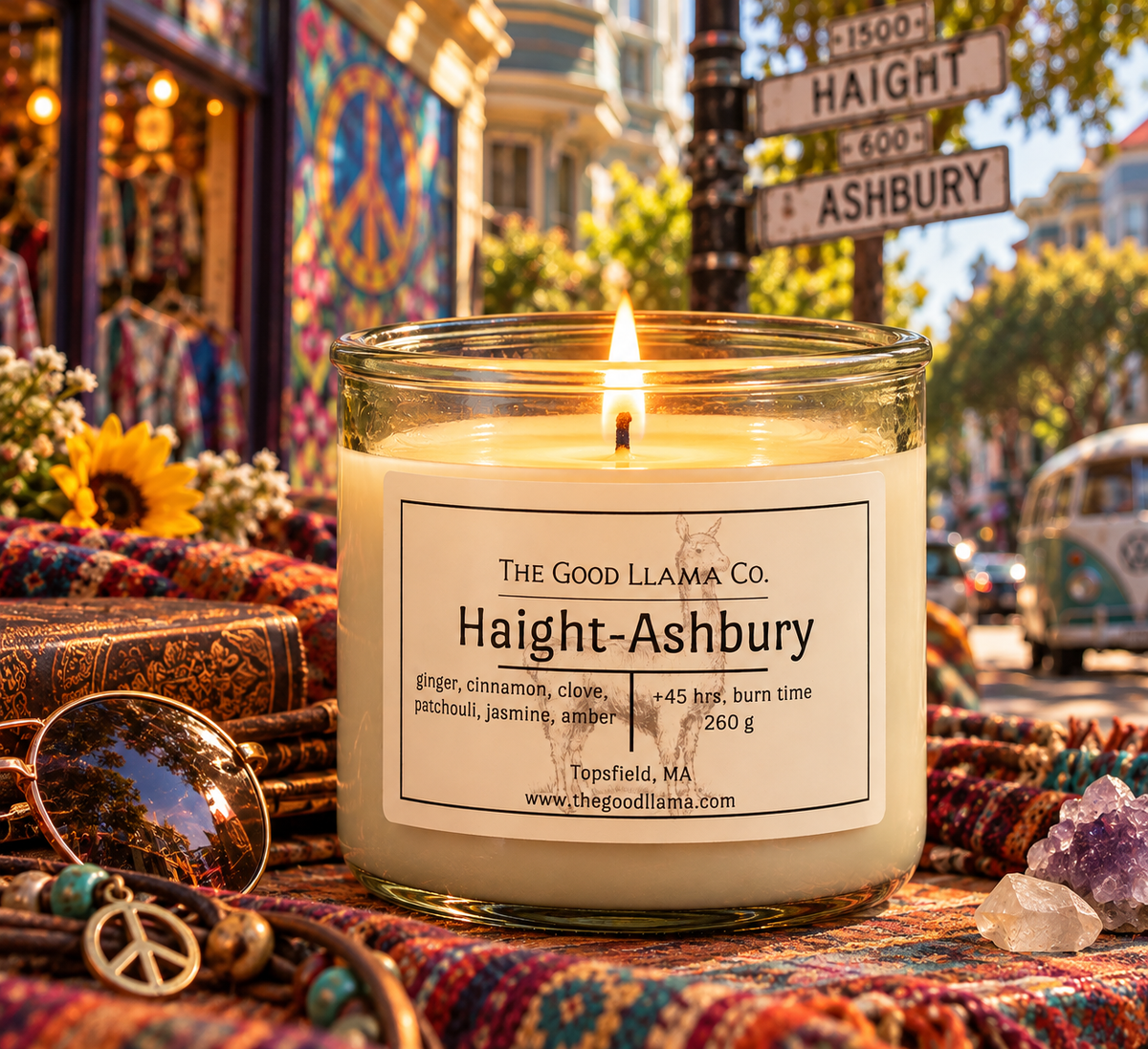 Haight Ashbury, Peace and Love