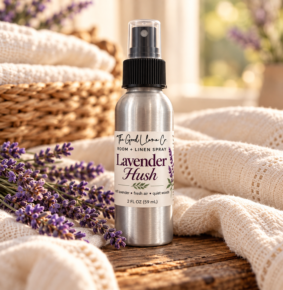 2 oz.Lavender Hush Room + Linen Spray